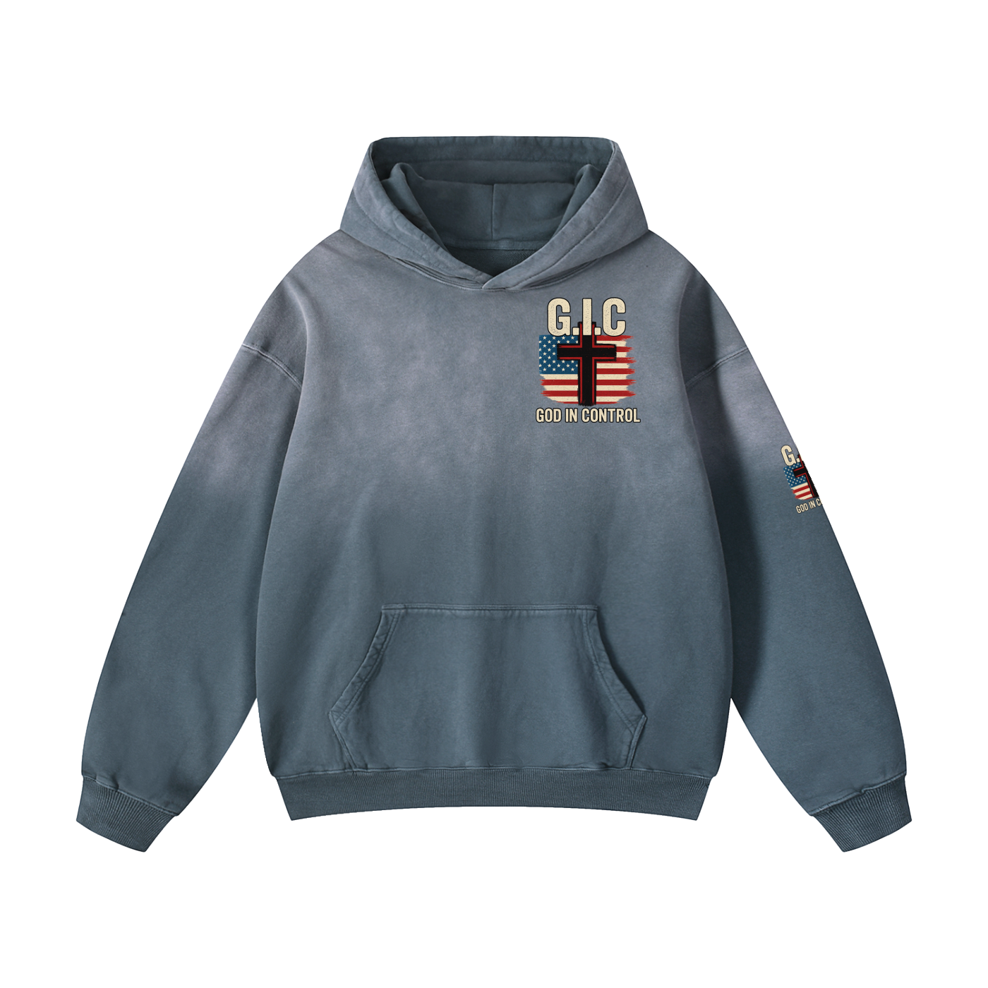 Heavyweight Sunfade Oversized Hoodie
