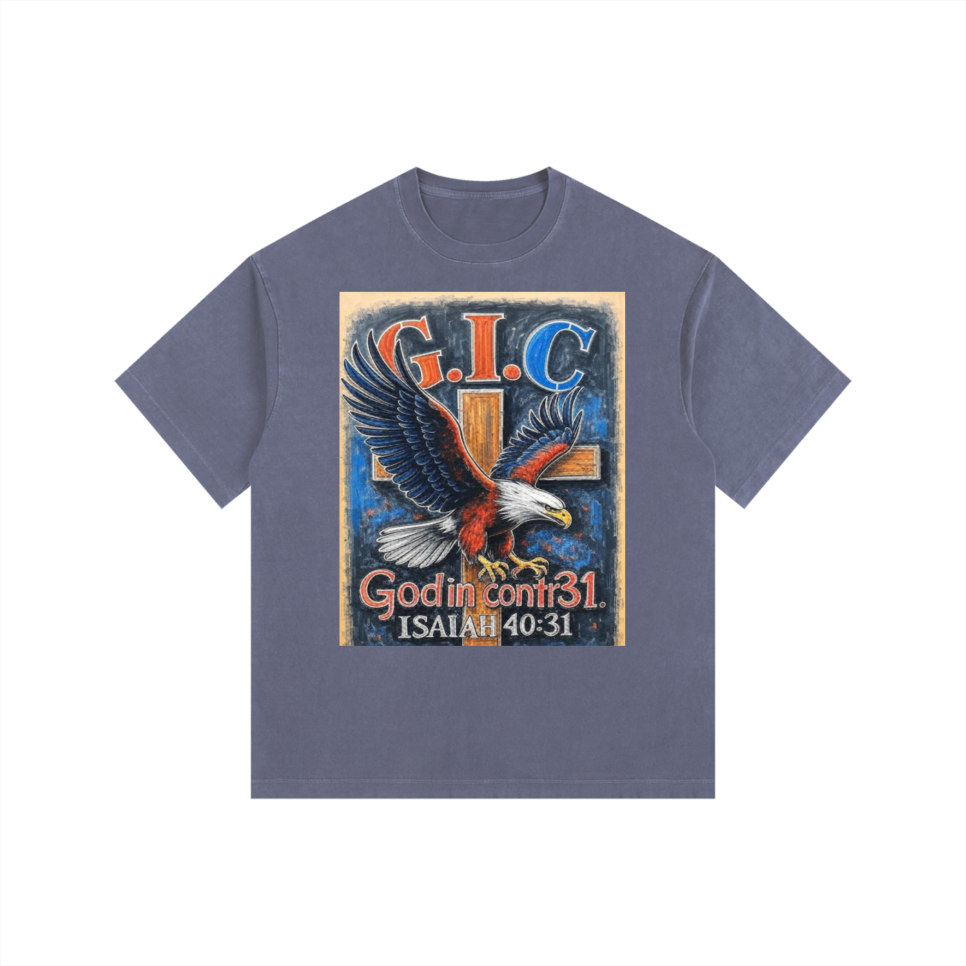 Vintage Washed Oversized Cotton T-Shirt