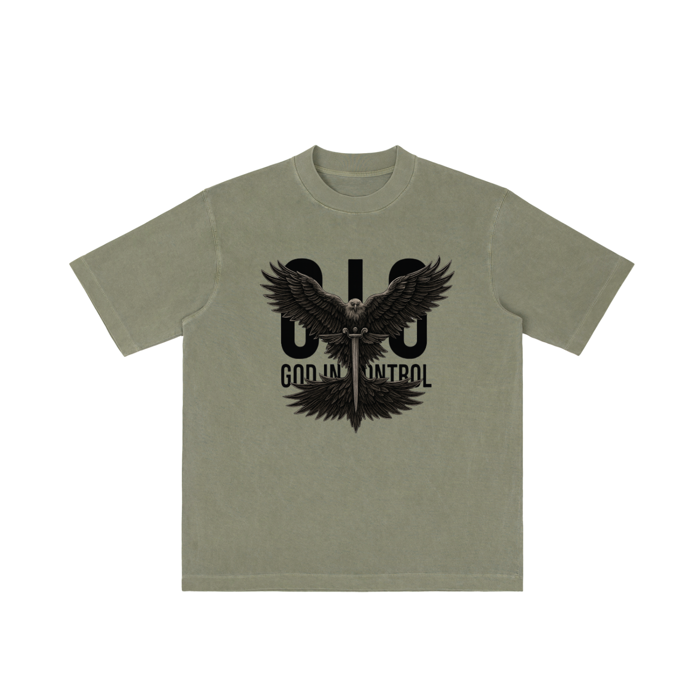 Vintage Wash Drop Shoulder T-shirt