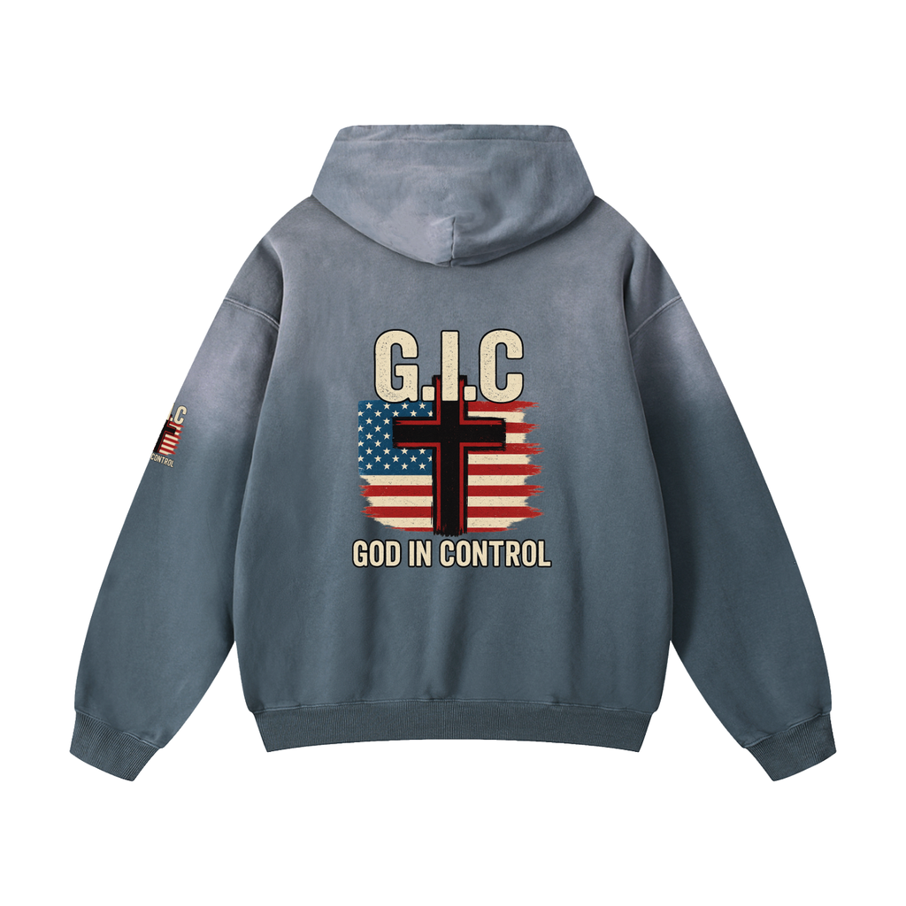 Heavyweight Sunfade Oversized Hoodie