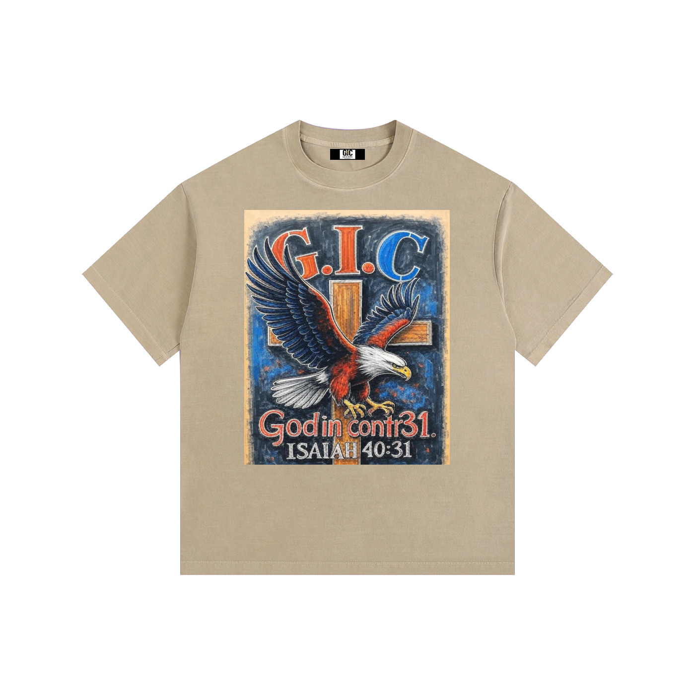 Vintage Washed Oversized Cotton T-Shirt