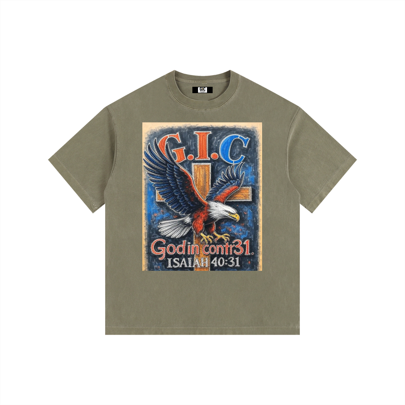 Vintage Washed Oversized Cotton T-Shirt