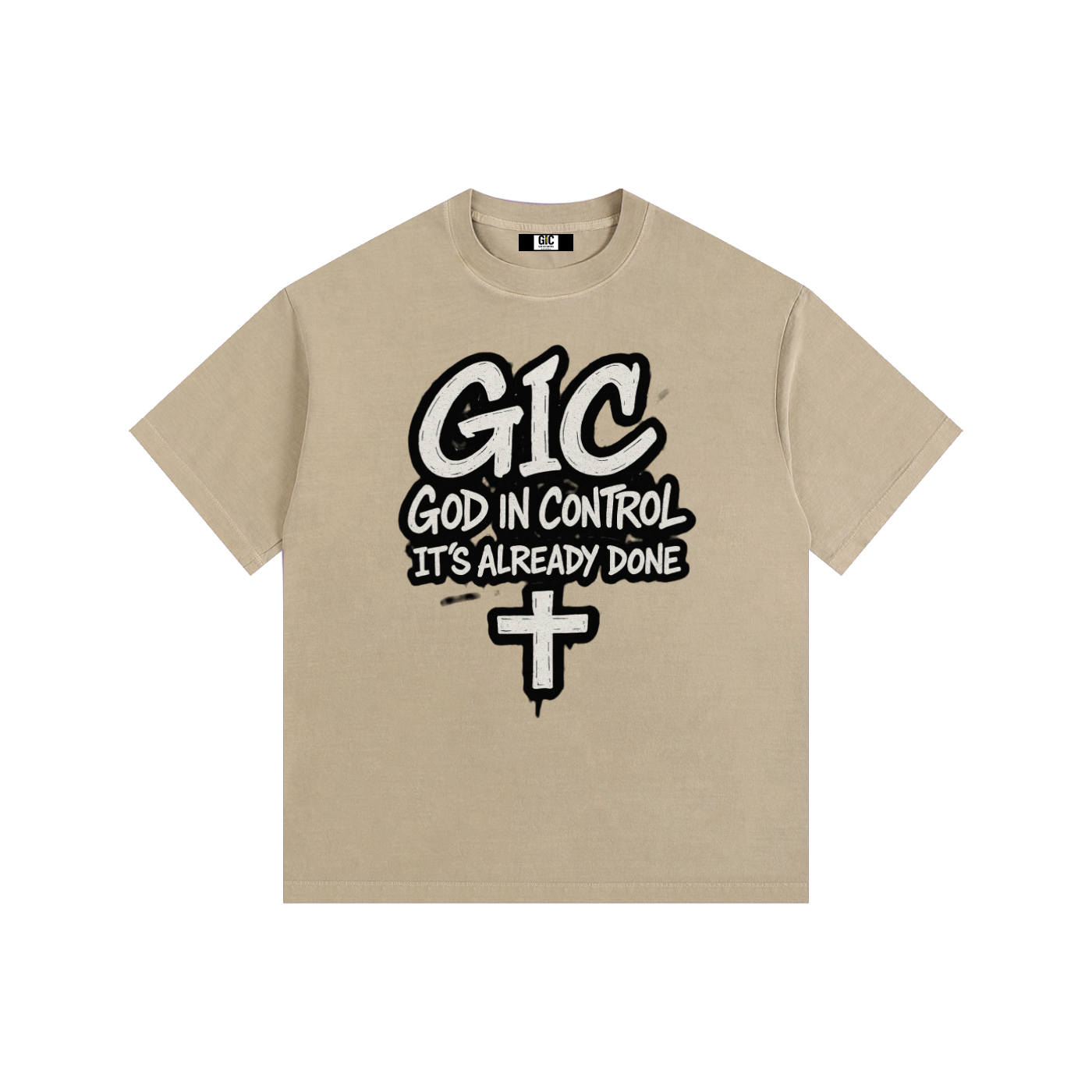 Vintage Washed Oversized Cotton T-Shirt