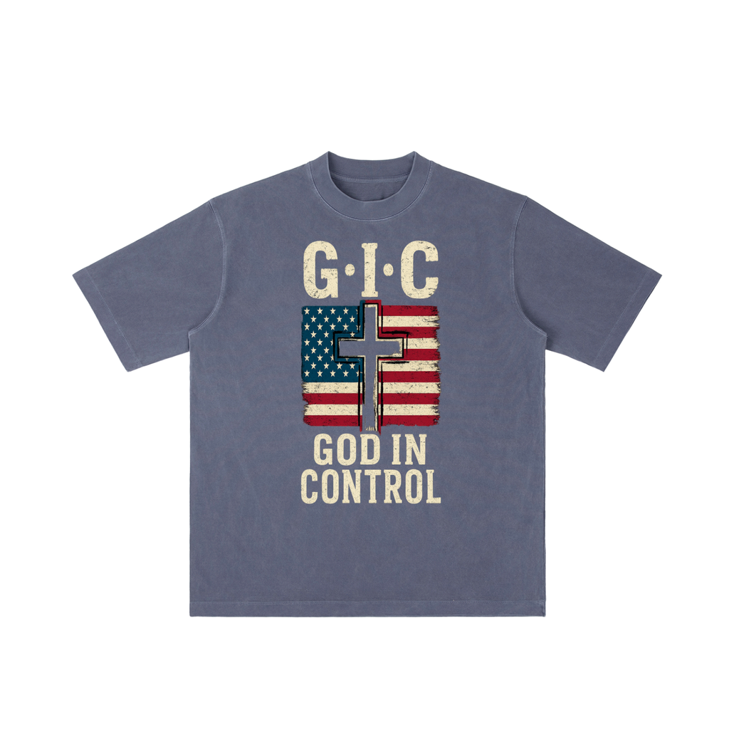 Vintage Wash Drop Shoulder T-shirt