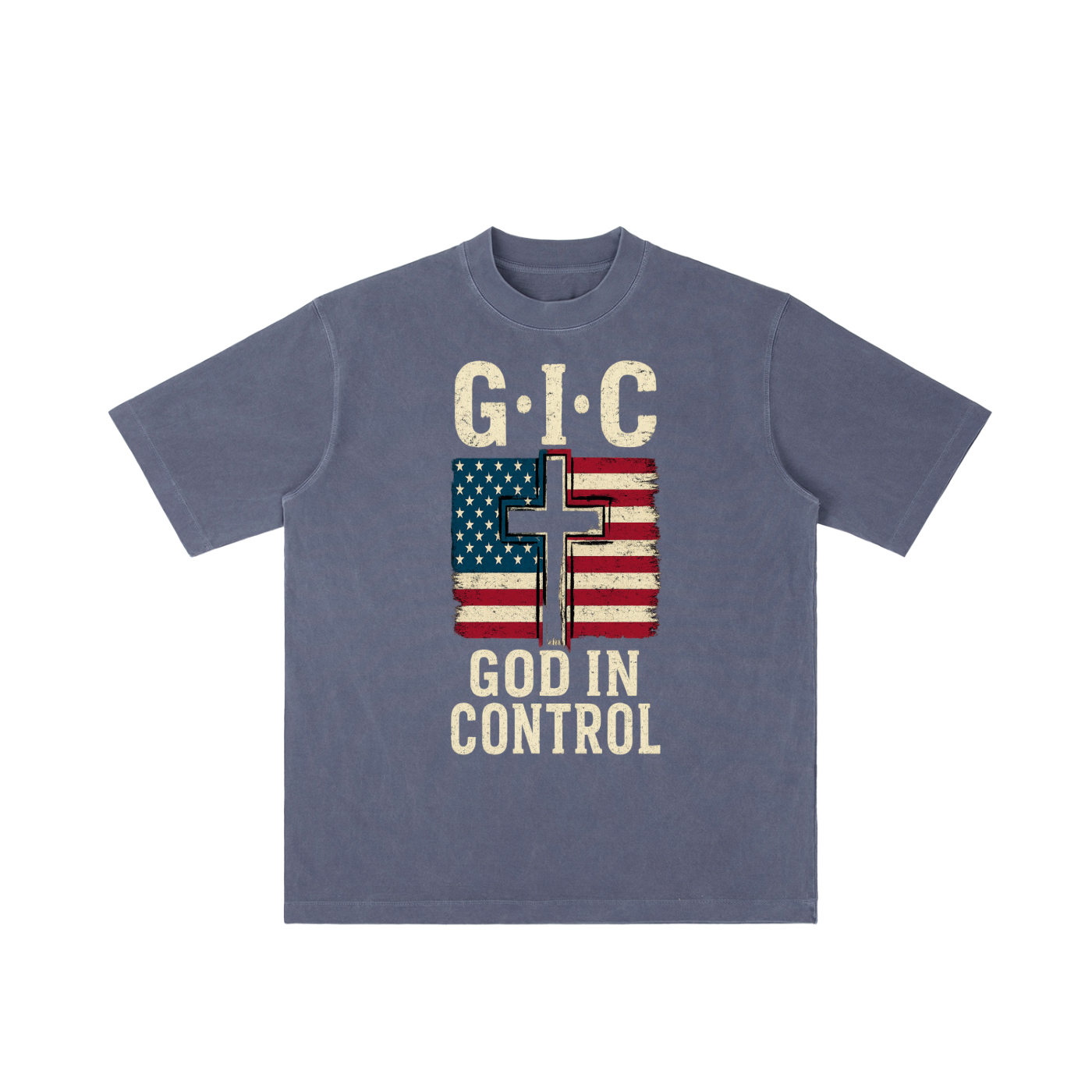 Vintage Wash Drop Shoulder T-shirt