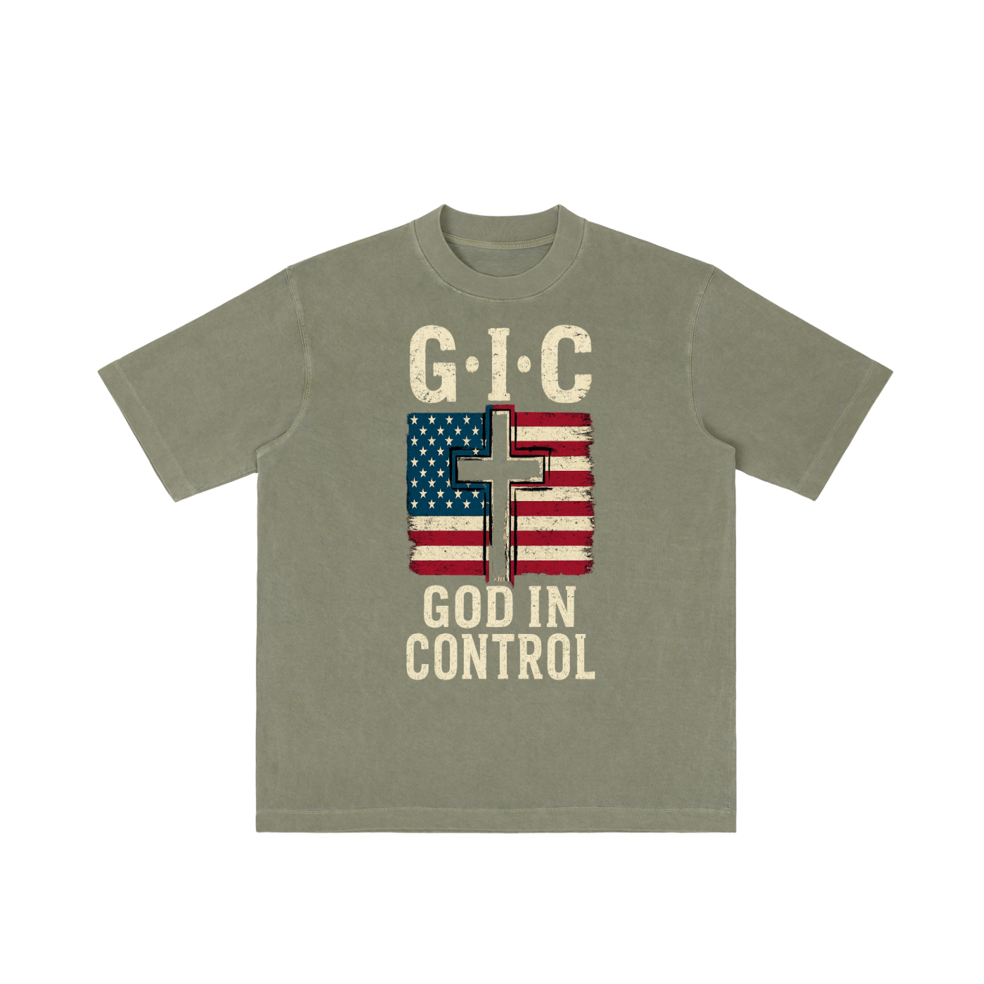 Vintage Wash Drop Shoulder T-shirt