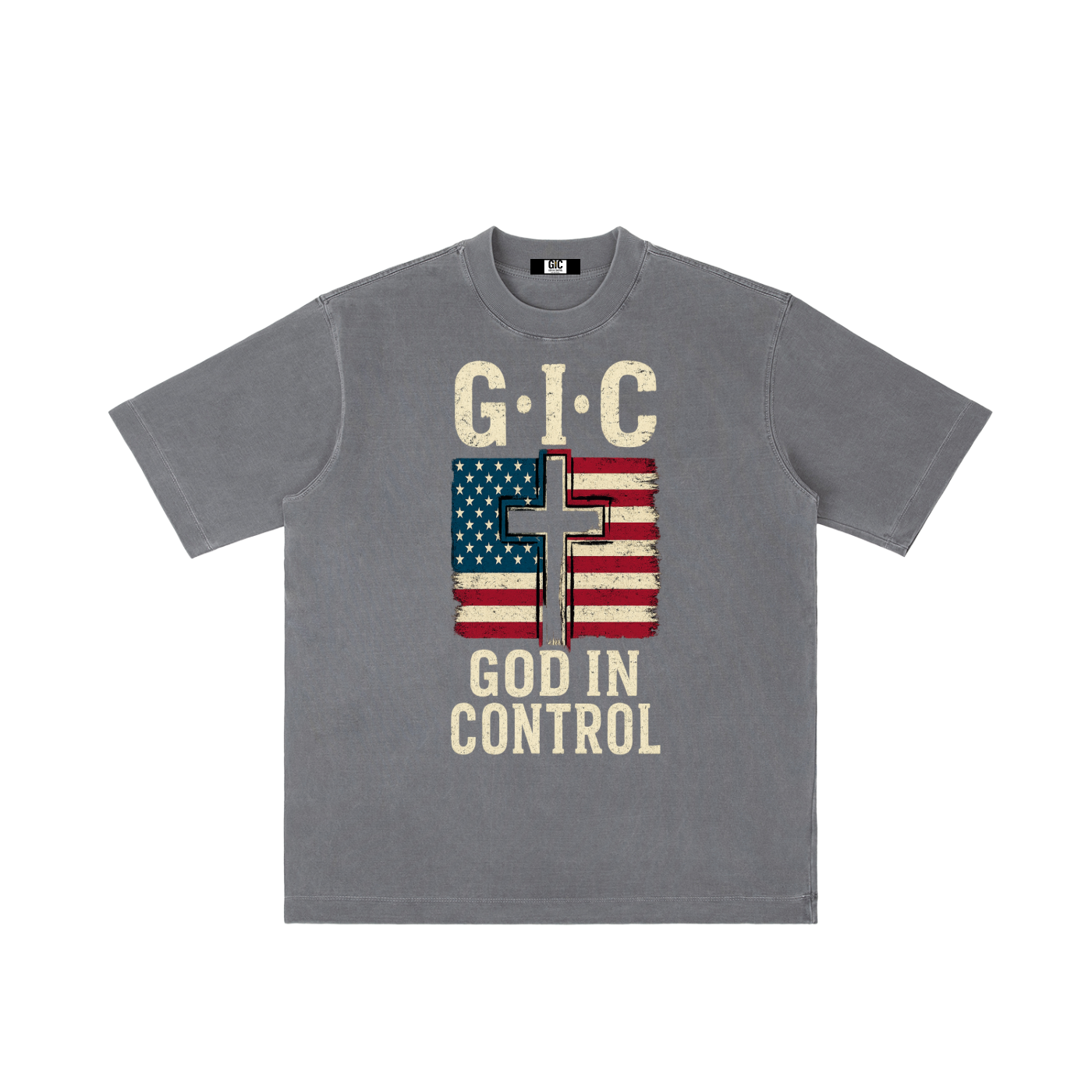 Vintage Wash Drop Shoulder T-shirt