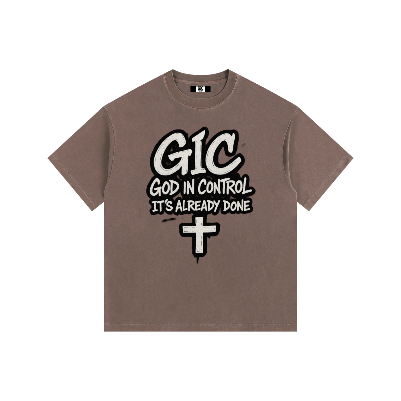 Vintage Washed Oversized Cotton T-Shirt