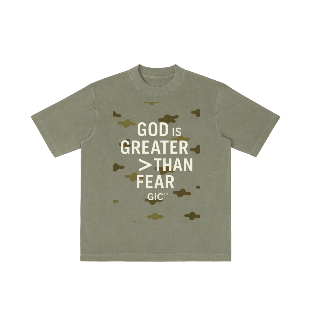 Vintage Wash Drop Shoulder T-shirt