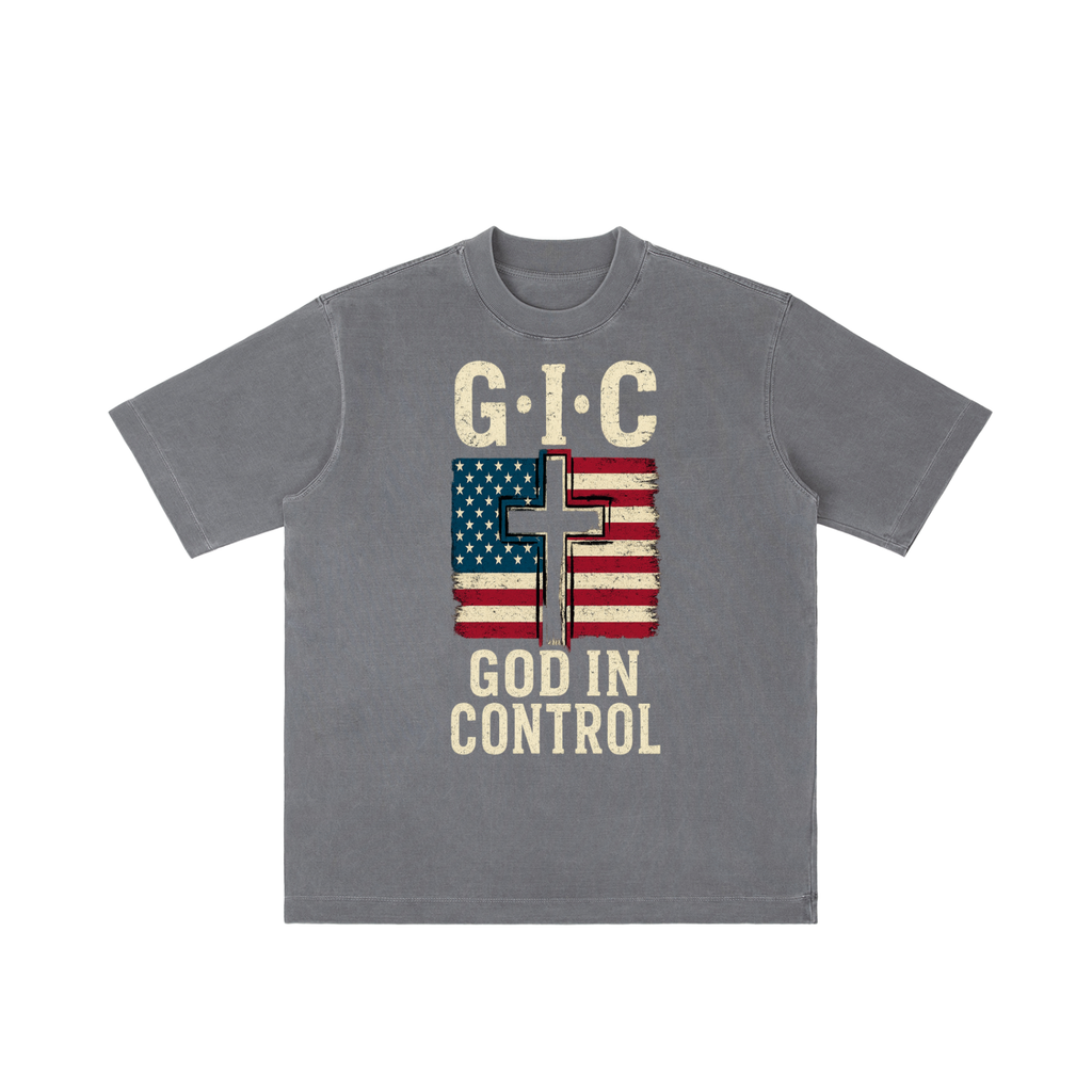 Vintage Wash Drop Shoulder T-shirt