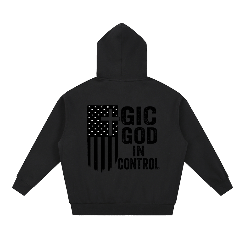 Essential Oversized Fleece Boxy Hoodie