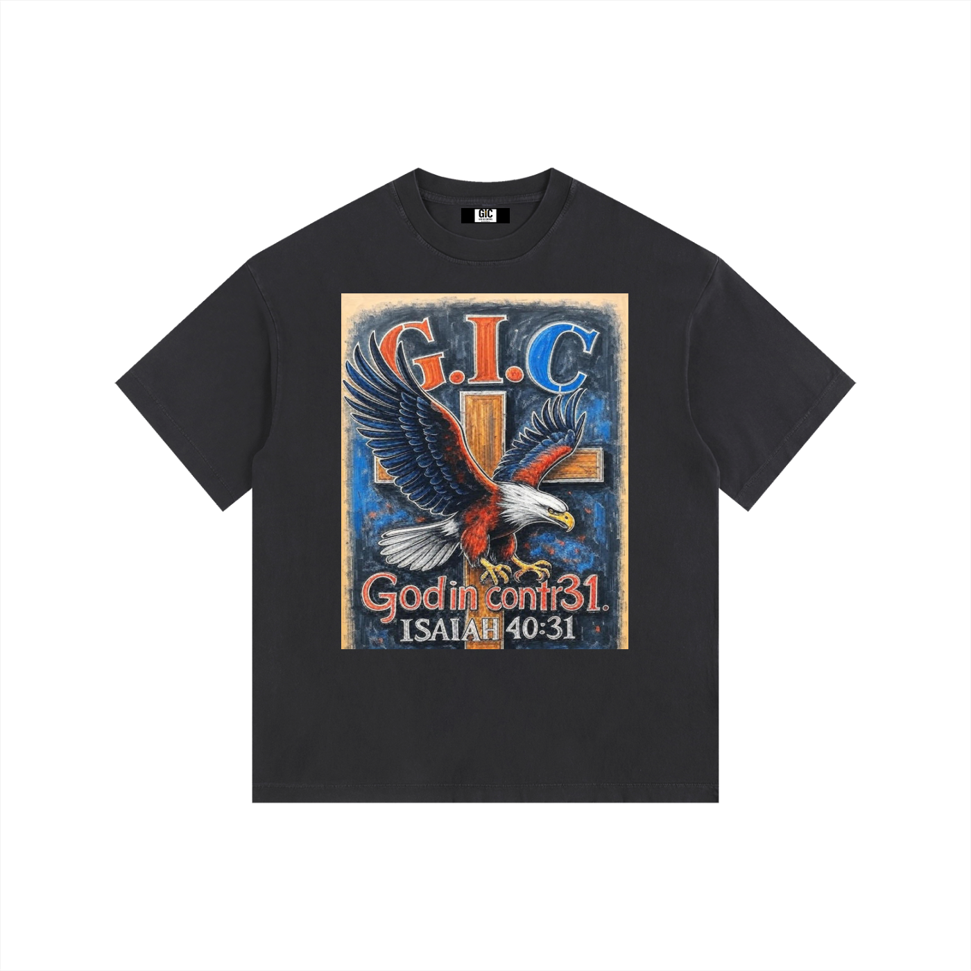 Vintage Washed Oversized Cotton T-Shirt