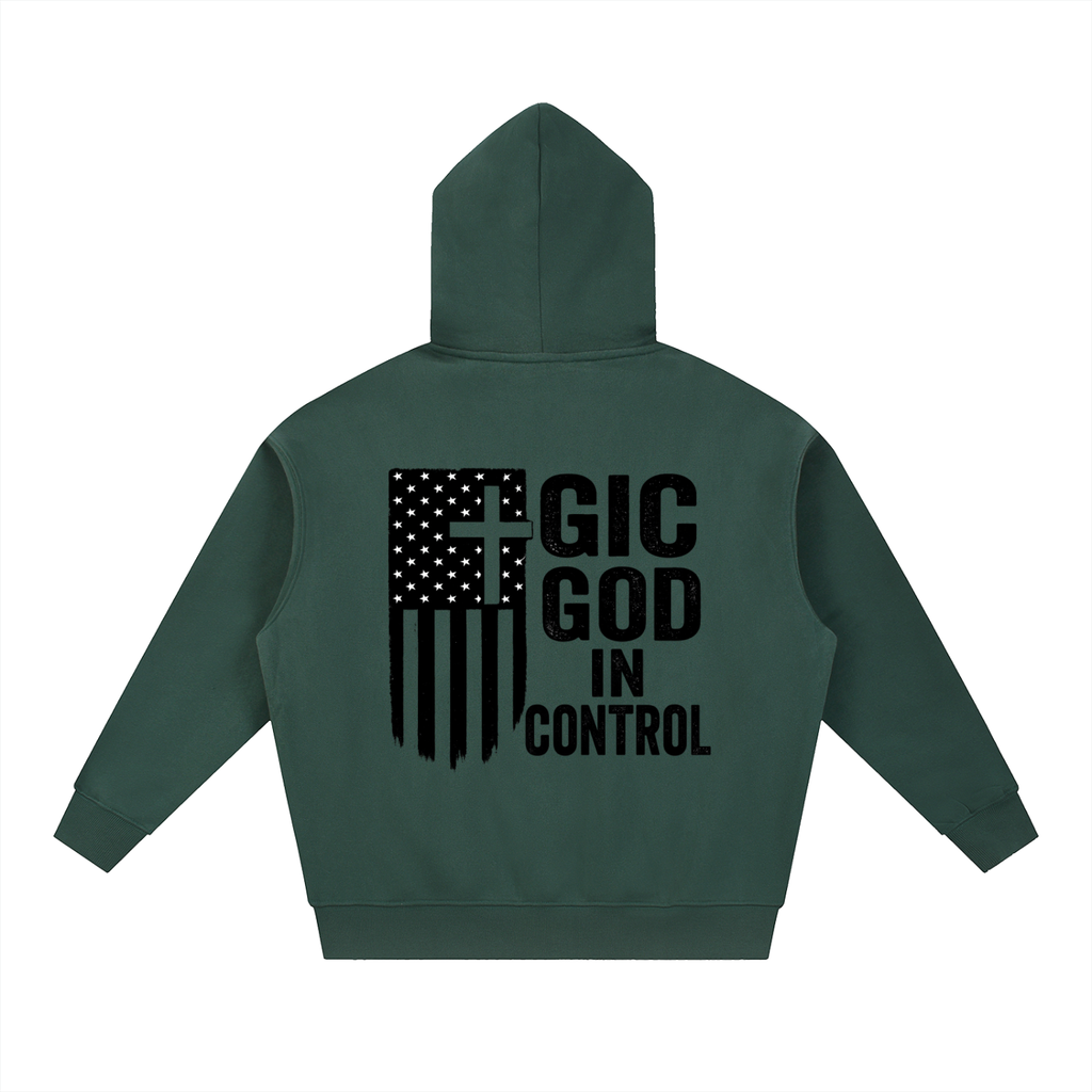 Essential Oversized Fleece Boxy Hoodie