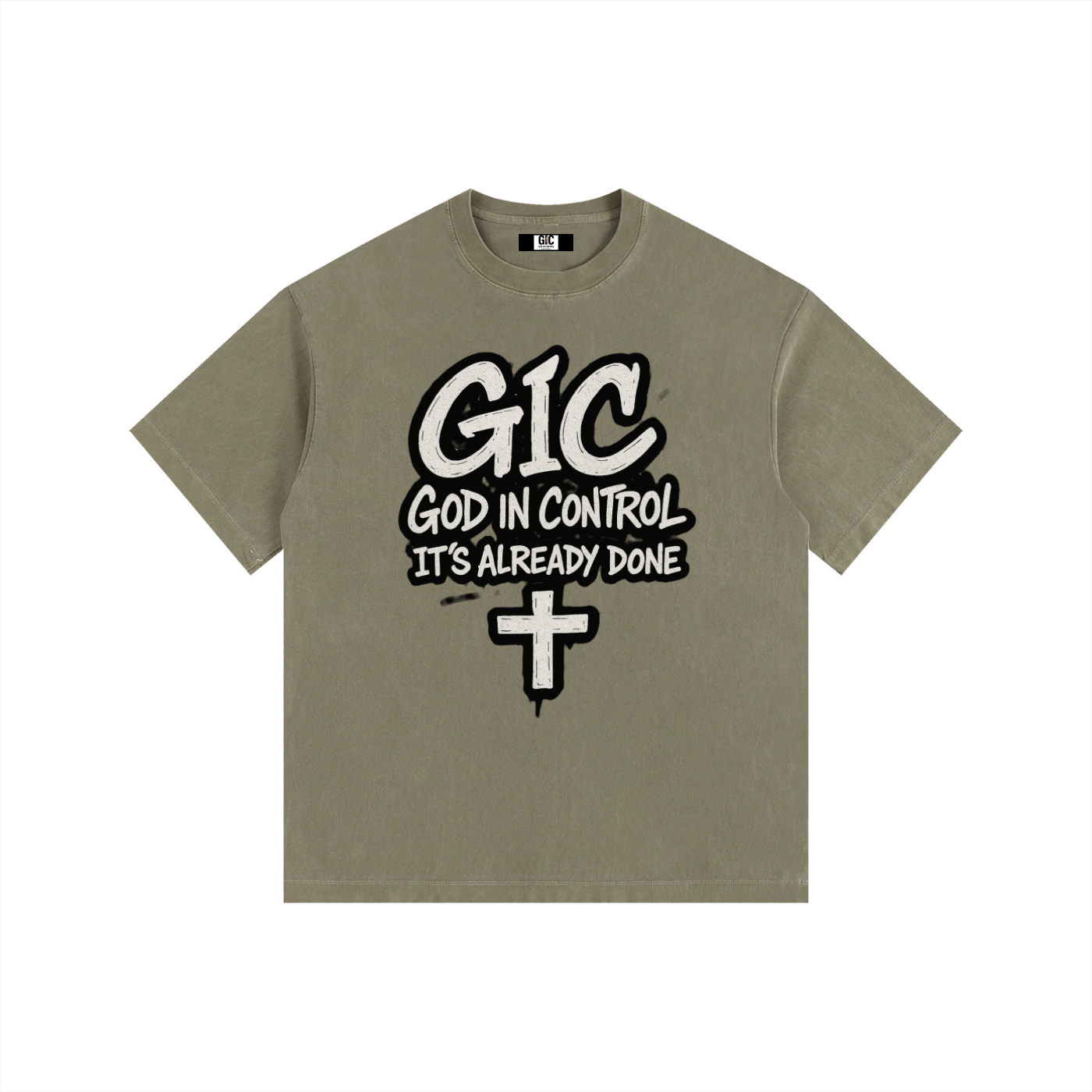 Vintage Washed Oversized Cotton T-Shirt