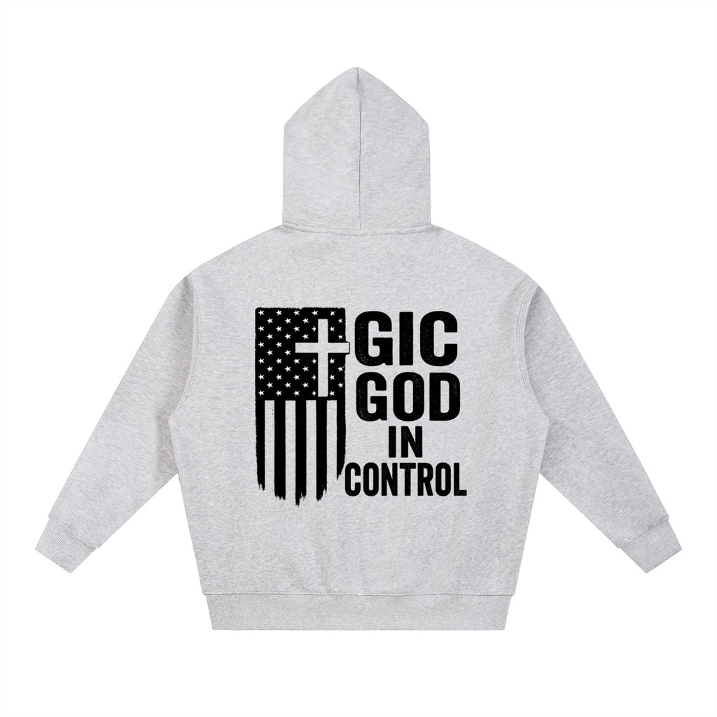 Essential Oversized Fleece Boxy Hoodie