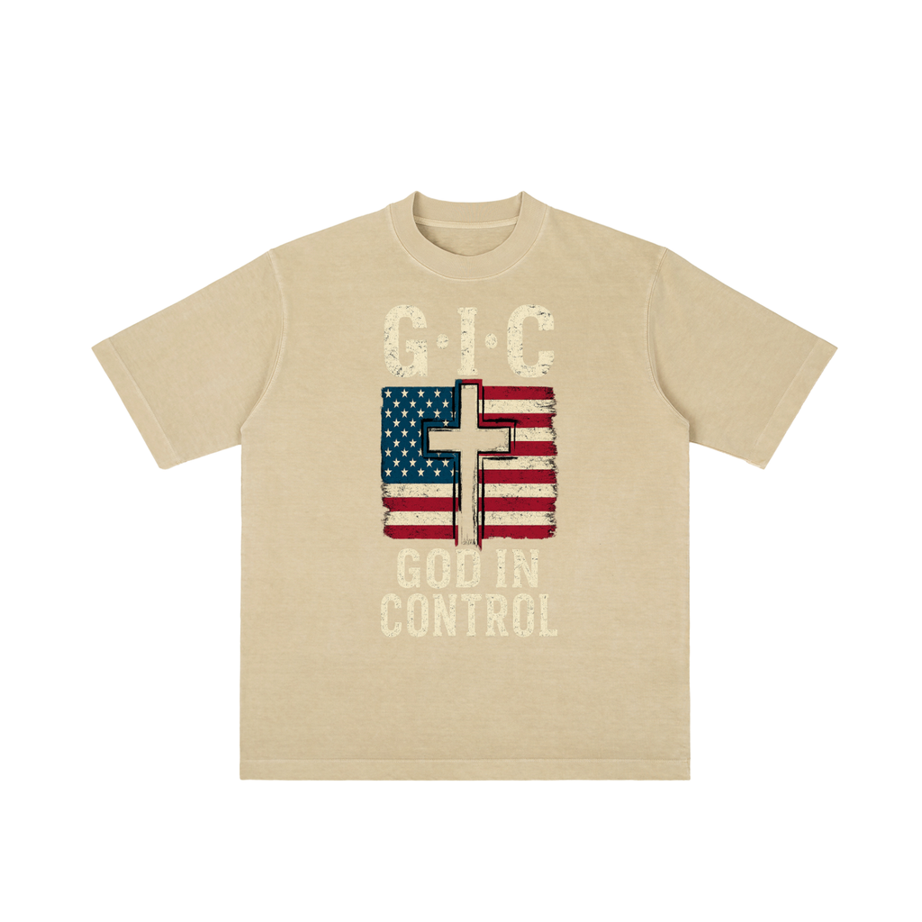 Vintage Wash Drop Shoulder T-shirt