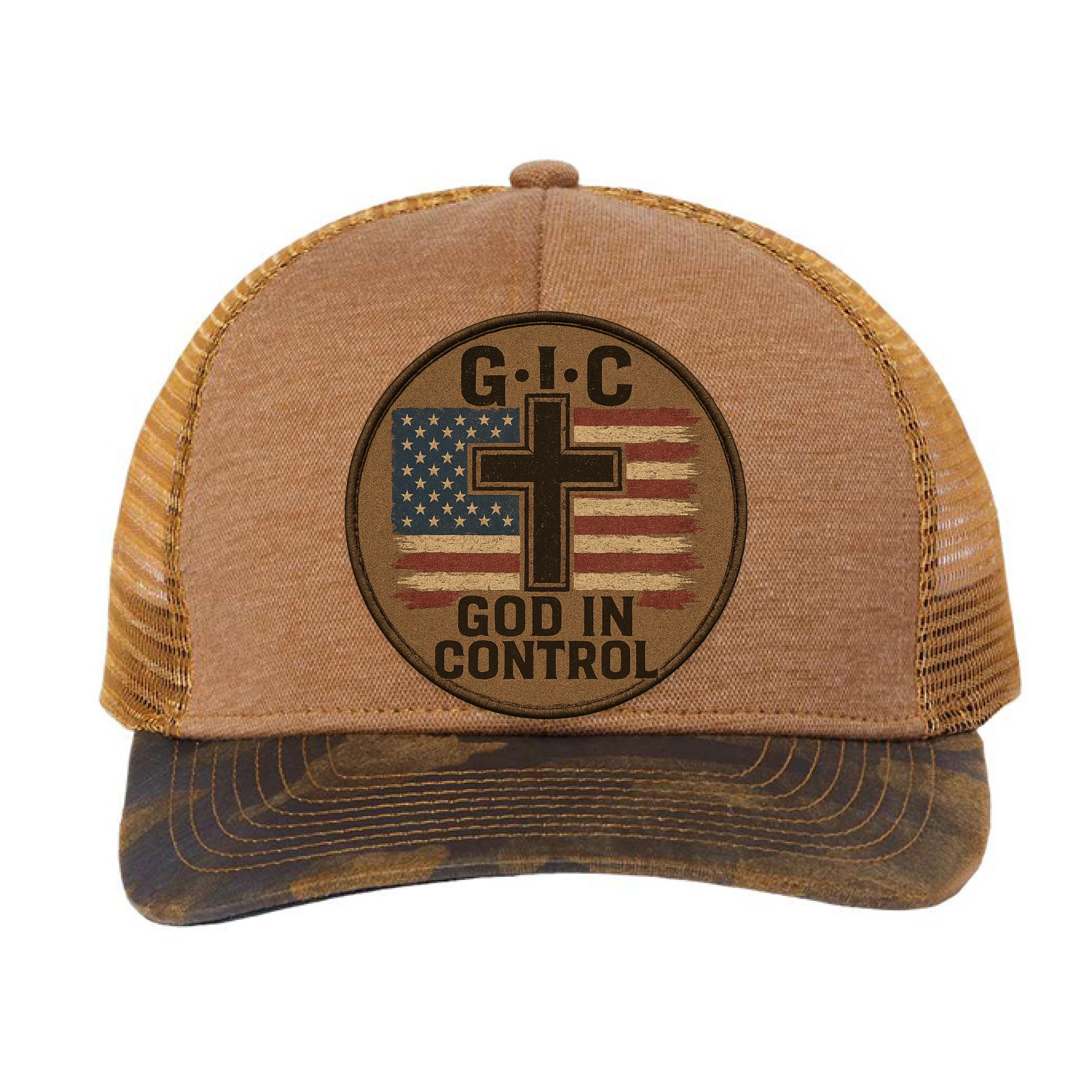 Saddle/ Camo - FRONT